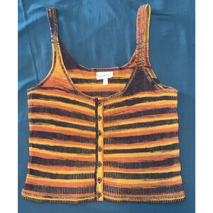 Shyanne Multicolor Striped Tank Top